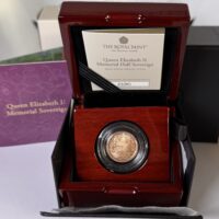 2022 Charles II ' Elizabeth II Memorial' Proof Half Sovereign